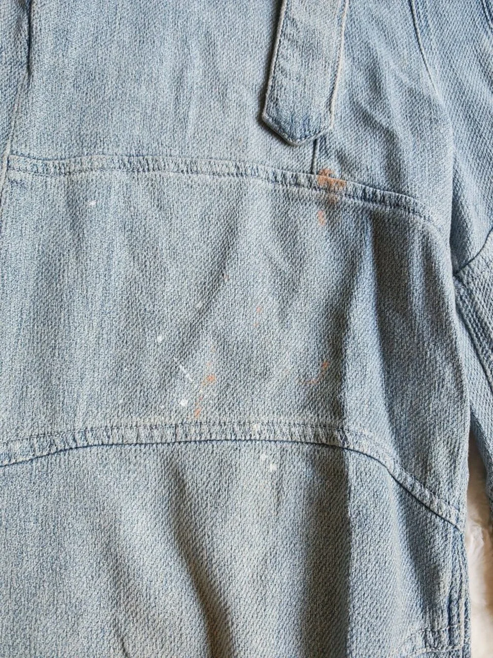 Free People We The Free Pavement Artist Slouchy Cropped Jeans XS Light Wash Belt